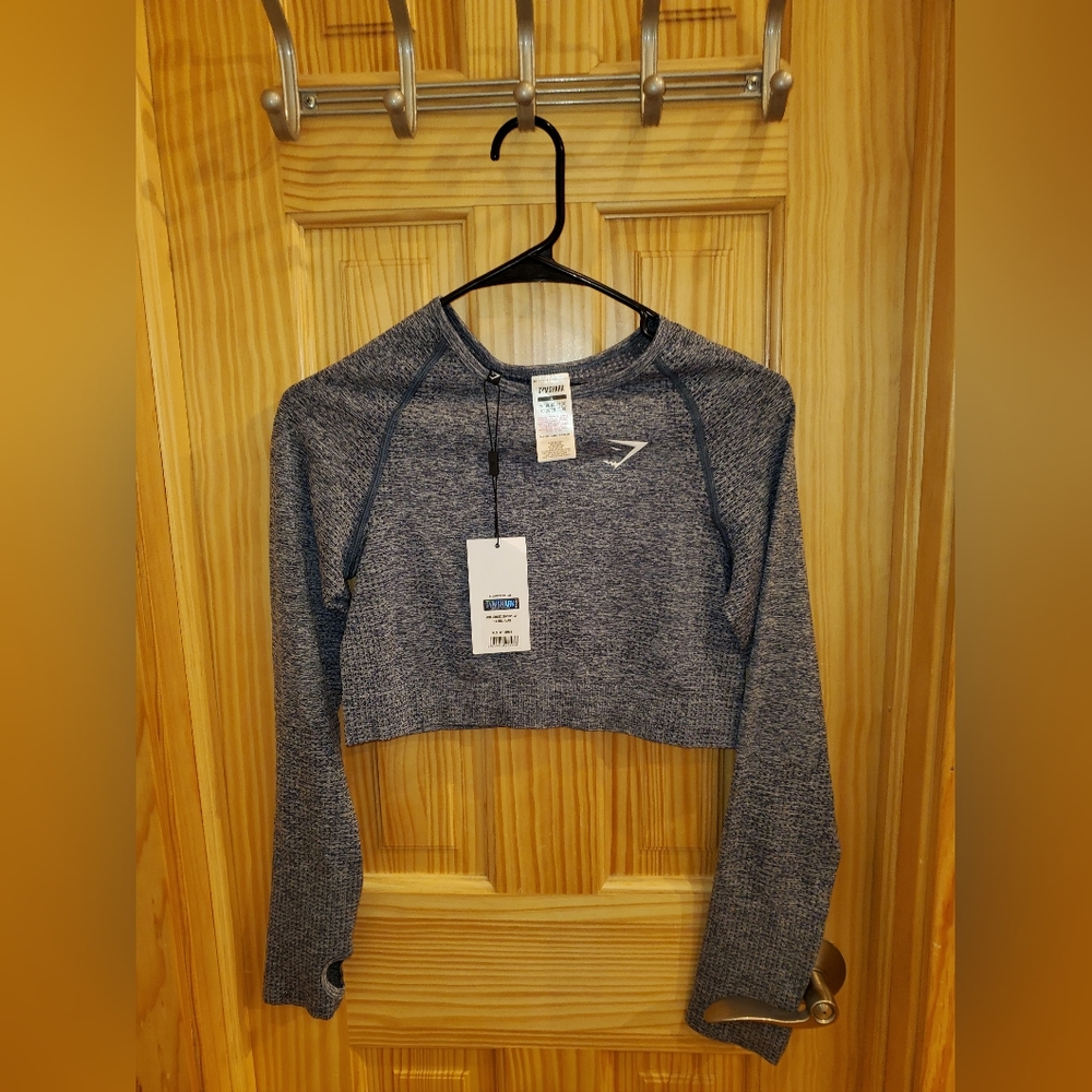 NWT Gymshark Vital Crop Top Seamless Size Large - Picture 1 of 4